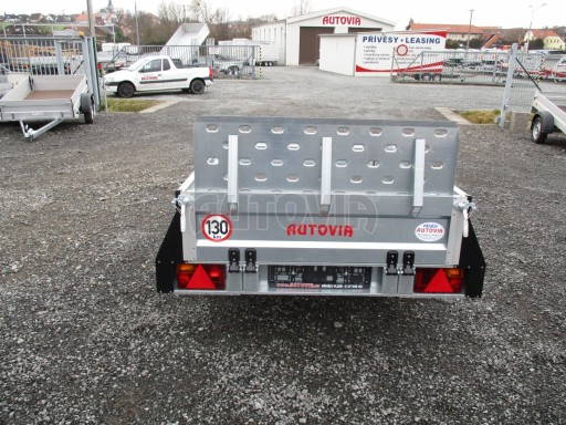 Nebrzděný sklopný přívěsný vozík SPC 750kg 2,15x1,31/0,35* č.9