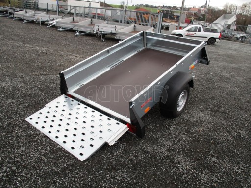 Nebrzděný sklopný přívěsný vozík SPC 750kg 2,15x1,31/0,35* č.16