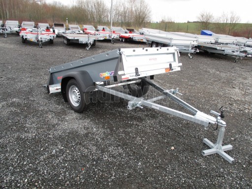Nebrzděný sklopný přívěsný vozík SPC 750kg 2,15x1,31/0,35* č.18