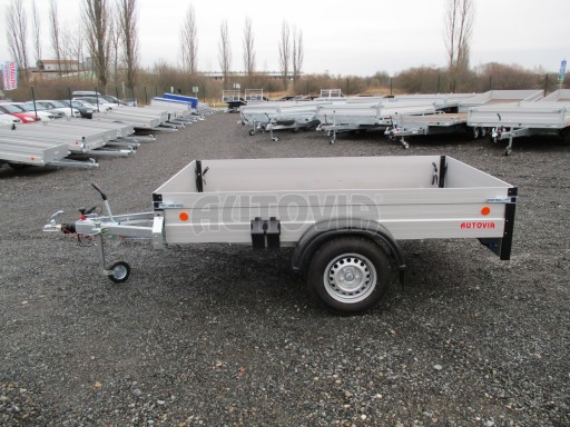 PROFI  brzděný přívěs ZV 27 ALU 1,3T B1 2,50x1,48/0,35 POČ