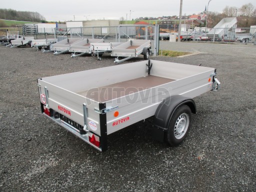 PROFI  brzděný přívěs ZV 27 ALU 1,3T B1 2,50x1,48/0,35 POČ