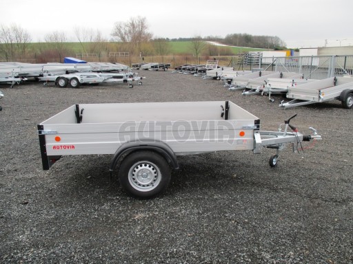 PROFI  brzděný přívěs ZV 27 ALU 1,3T B1 2,50x1,48/0,35 POČ