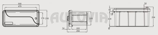 Daken BLACKIT I, box 550x250x294 mm č.3