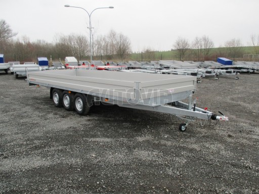 Třínápravový nákladní přívěs DN 3,5T B3 5,75x2,20/0,35 1350