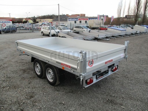 Třístranný sklápěč VER 3SKS 3,5T 3,35x1,76/0,30 ruč č.3