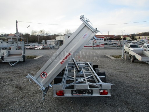 Třístranný sklápěč VER 3SKS 3,5T 3,35x1,76/0,30 ruč č.15