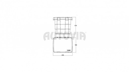 Daken PIT, box 650x500x570 mm č.5