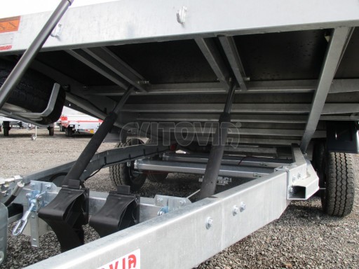 JMB 2,7T 4,30x2,10 hydraulicky sklopné plato