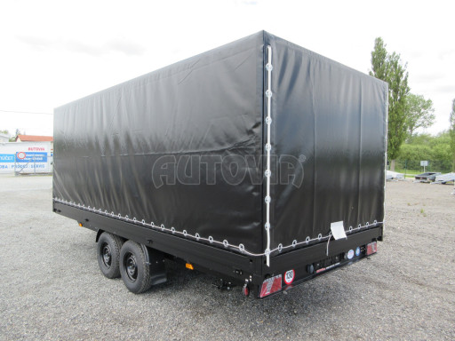 Celolakovaný brzděný přívěs DN 3,5T B2 5,05x2,20/1,80