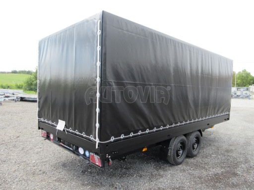 Celolakovaný brzděný přívěs DN 3,5T B2 5,05x2,20/1,80