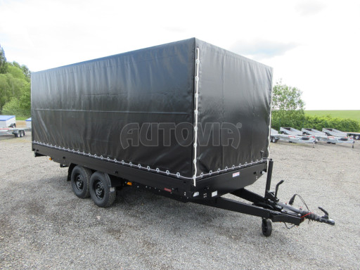 Celolakovaný brzděný přívěs DN 3,5T B2 5,05x2,20/1,80