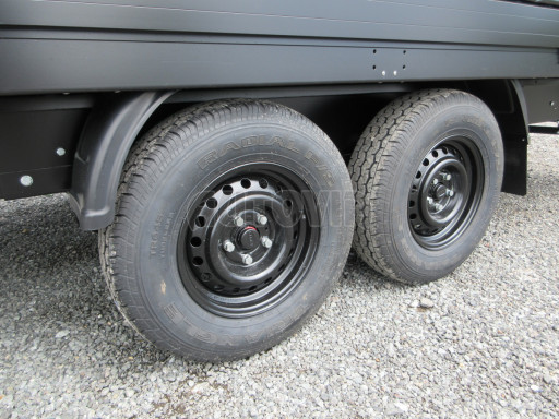 Celolakovaný brzděný přívěs DN 3,5T B2 5,05x2,20/1,80