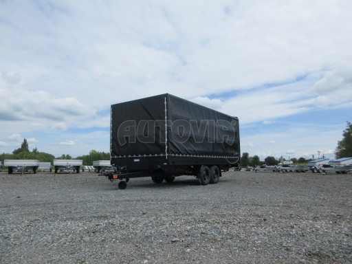 Celolakovaný brzděný přívěs DN 3,5T B2 5,05x2,20/1,80