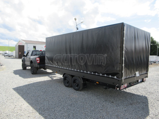 Celolakovaný brzděný přívěs DN 3,5T B2 5,05x2,20/1,80