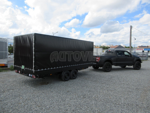 Celolakovaný brzděný přívěs DN 3,5T B2 5,05x2,20/1,80