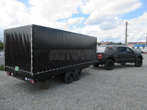 Celolakovaný brzděný přívěs DN 3,5T B2 5,05x2,20/1,80