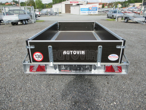 Přívěs pro převoz zahradní mechanizace ZV 26 1,3T B1 skl 2,50x1,30/0,35 POČ