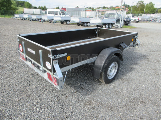 Přívěs pro převoz zahradní mechanizace ZV 26 1,3T B1 skl 2,50x1,30/0,35 POČ