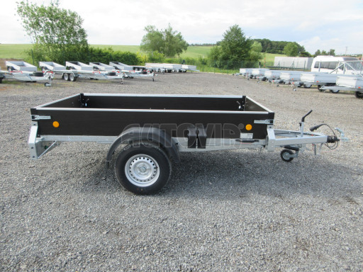 Přívěs pro převoz zahradní mechanizace ZV 26 1,3T B1 skl 2,50x1,30/0,35 POČ