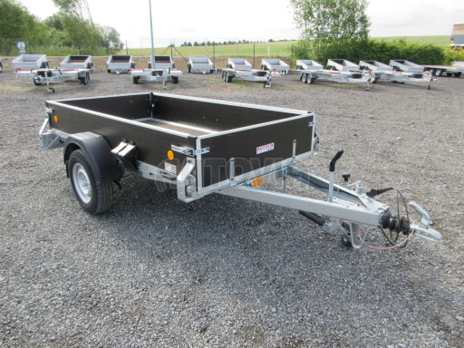 Přívěs pro převoz zahradní mechanizace ZV 26 1,3T B1 skl 2,50x1,30/0,35 POČ