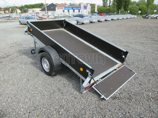 Přívěs pro převoz zahradní mechanizace ZV 26 1,3T B1 skl 2,50x1,30/0,35 POČ