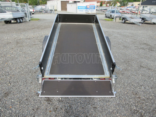Přívěs pro převoz zahradní mechanizace ZV 26 1,3T B1 skl 2,50x1,30/0,35 POČ