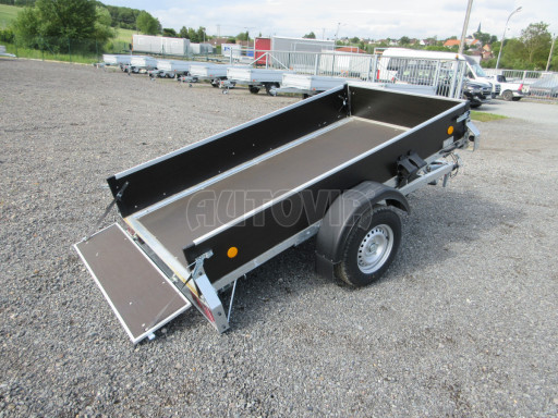 Přívěs pro převoz zahradní mechanizace ZV 26 1,3T B1 skl 2,50x1,30/0,35 POČ