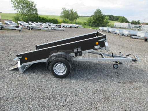 Přívěs pro převoz zahradní mechanizace ZV 26 1,3T B1 skl 2,50x1,30/0,35 POČ