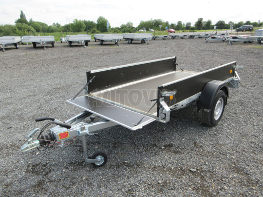 Přívěs pro převoz zahradní mechanizace ZV 26 1,3T B1 skl 2,50x1,30/0,35 POČ