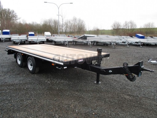 Tandemové vzduchem brzděné plato za traktor BG 9t 5,00/2,20 č.1