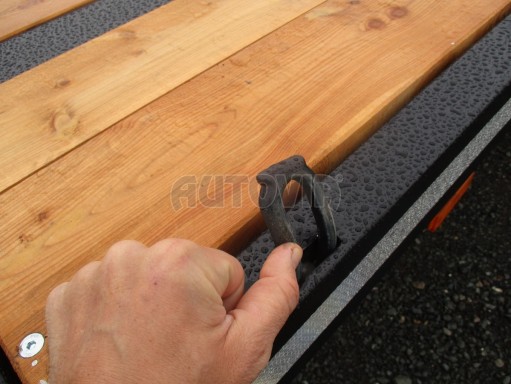 Tandemové vzduchem brzděné plato za traktor BG 9t 5,00/2,20 č.5