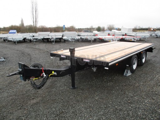 Tandemové vzduchem brzděné plato za traktor BG 9t 5,00/2,20 č.6