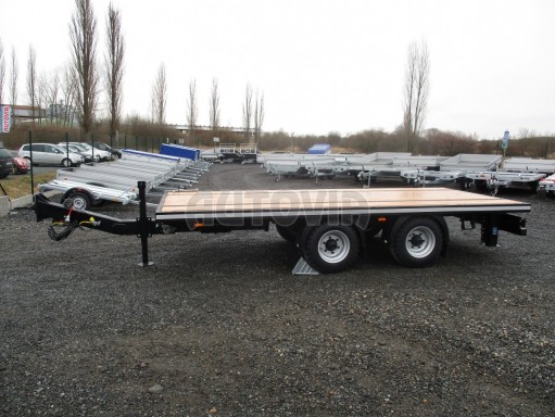 Tandemové vzduchem brzděné plato za traktor BG 9t 5,00/2,20 č.7