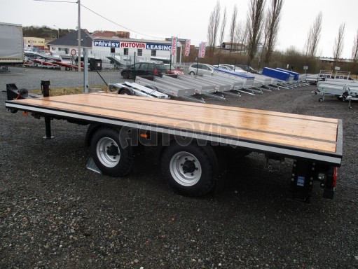 Tandemové vzduchem brzděné plato za traktor BG 9t 5,00/2,20 č.11