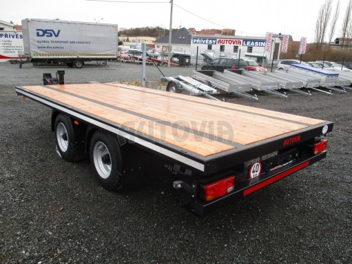 Tandemové vzduchem brzděné plato za traktor BG 9t 5,00/2,20 č.12