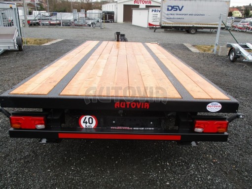 Tandemové vzduchem brzděné plato za traktor BG 9t 5,00/2,20 č.13