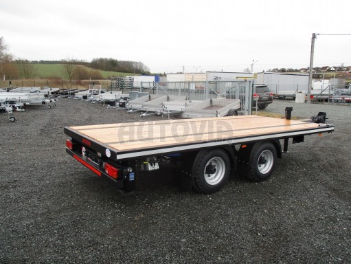 Tandemové vzduchem brzděné plato za traktor BG 9t 5,00/2,20 č.15