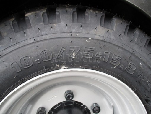 Tandemové vzduchem brzděné plato za traktor BG 9t 5,00/2,20 č.20