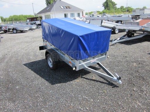 Celoplechový zinkovaný nákladní přívěs HD 3 750kg 2,05x1,09/0,88 č.2