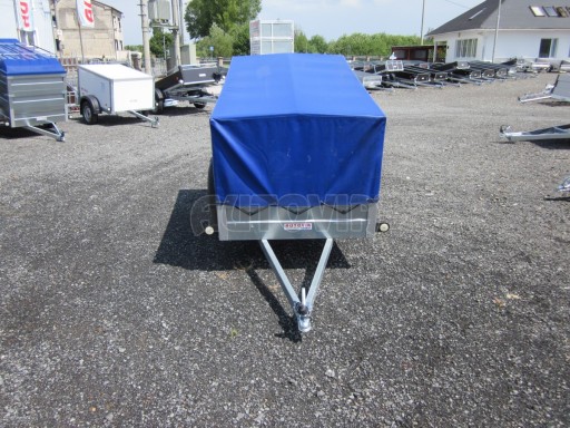 Celoplechový zinkovaný nákladní přívěs HD 3 750kg 2,05x1,09/0,88 č.3