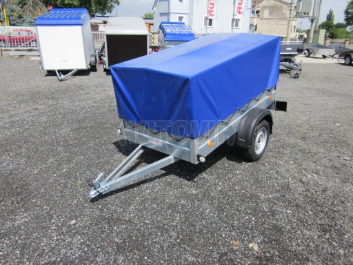 Celoplechový zinkovaný nákladní přívěs HD 3 750kg 2,05x1,09/0,88 č.4
