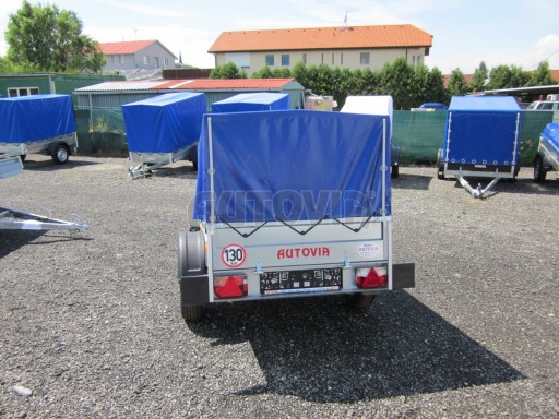 Celoplechový zinkovaný nákladní přívěs HD 3 750kg 2,05x1,09/0,88 č.6