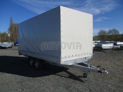 Dvouosý brzděný přívěs DN 3,5T B2 5,05x2,10/2,10