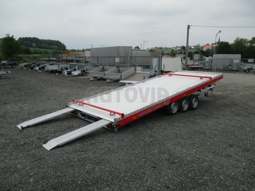 Plato pro převoz velkých vozidel JMB 3,5T B3 5,50x2,09 č.43