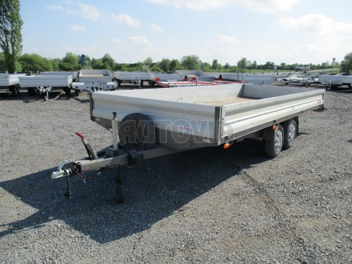 Valníkový přívěs bazar VER 2,7T 6,03x2,06/0,30 č.16