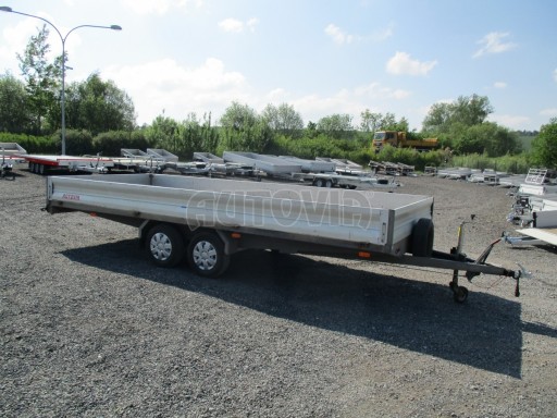 Valníkový přívěs bazar VER 2,7T 6,03x2,06/0,30 č.22