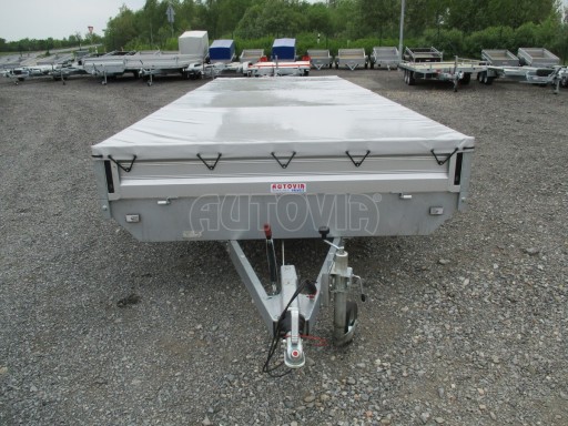 Valníkový přívěs bazar VER 2,7T 6,03x2,06/0,30 č.24