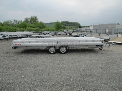 Valníkový přívěs bazar VER 2,7T 6,03x2,06/0,30 č.30