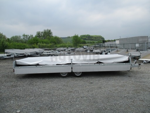 Valníkový přívěs bazar VER 2,7T 6,03x2,06/0,30 č.32