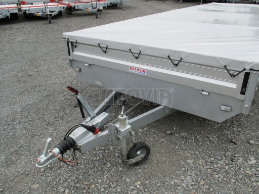 Valníkový přívěs bazar VER 2,7T 6,03x2,06/0,30 č.34